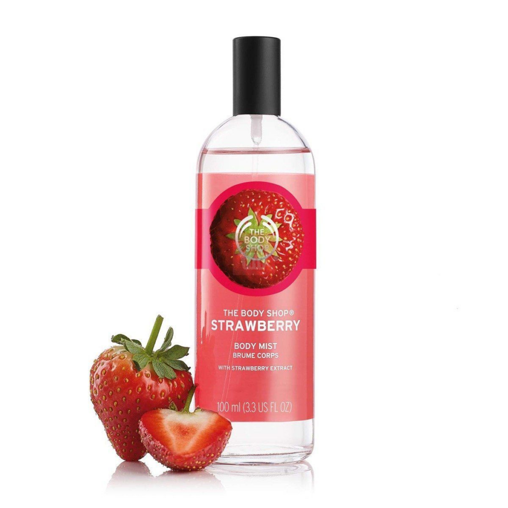 Strawberry Body Mist | Merk Parfum Aroma Buah