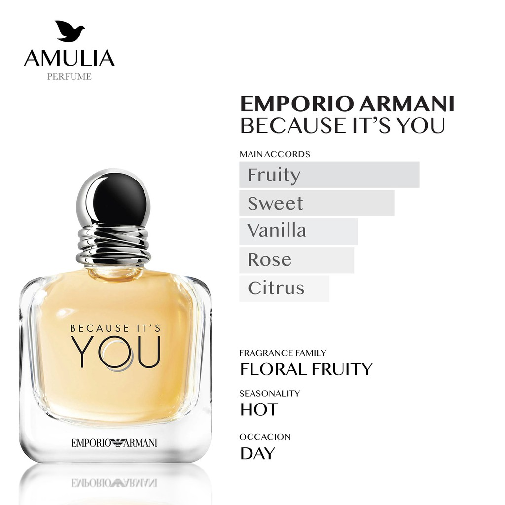 Emporio Armani Because It’s You | Merk Parfum Aroma Buah