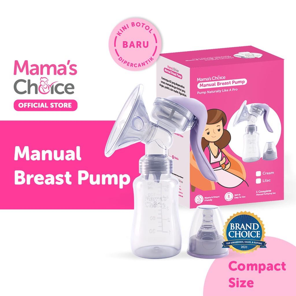 Manual Breast Pump dari Mama’s Choice | Merk Pompa ASI Terbaik
