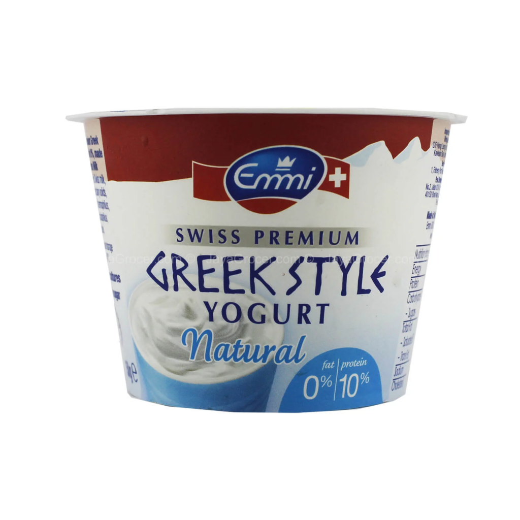 Emmi Swiss Premium Greek Style Yogurt Natural || Merk Yogurt Terbaik
