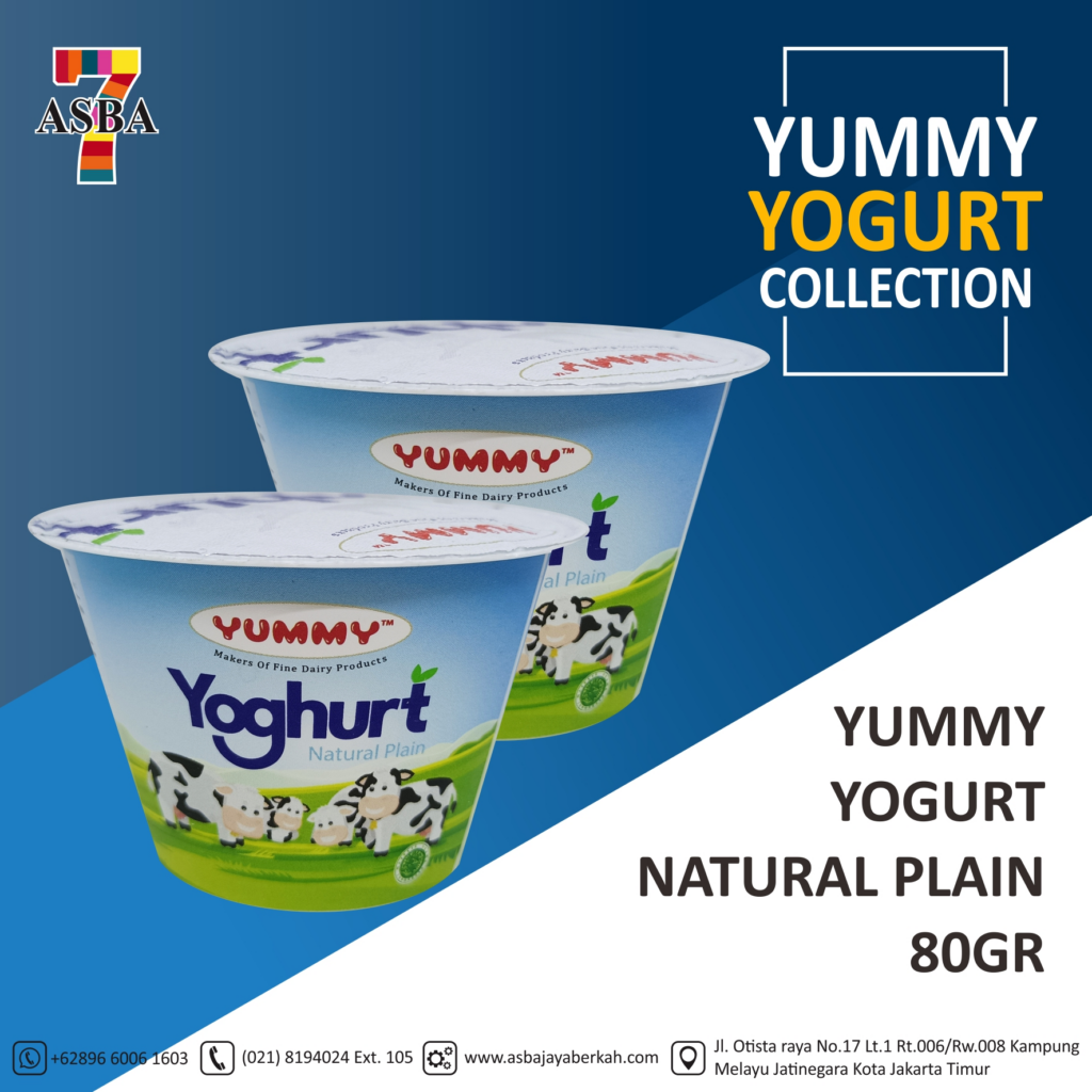 Yummy Yogurt Plain || Merk Yogurt Terbaik