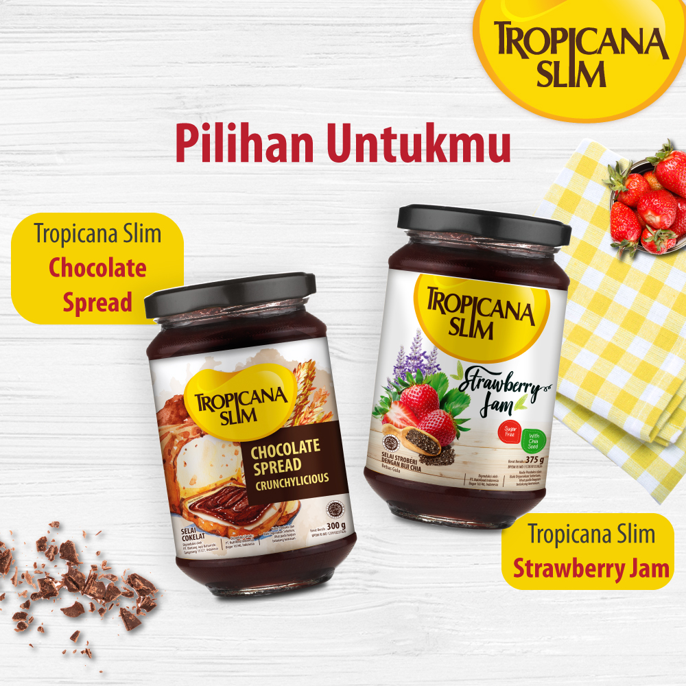 Tropicana Slim Chocolate Spread | Merk Selai Cokelat Terenak