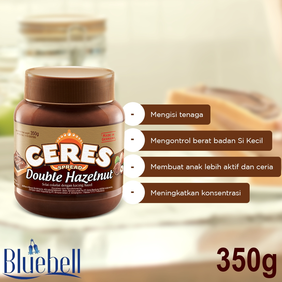 Ceres Spread Choco Hazelnut | Merk Selai Cokelat Terenak