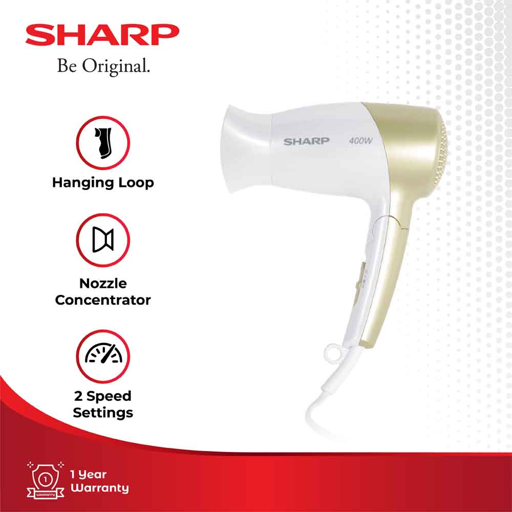 Sharp Hair Dryer IB-SD18Y-N || Merk Hair Dryer Terbaik