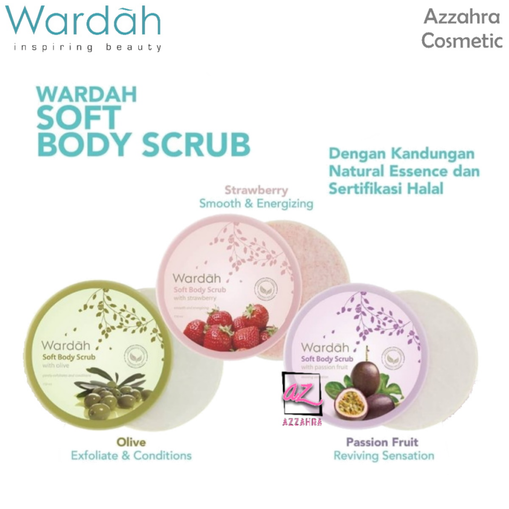Wardah Soft Body Scrub || Merk Lulur Badan Terbaik