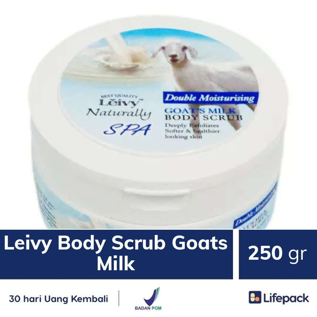Leivy Body Scrub || Merk Lulur Badan Terbaik