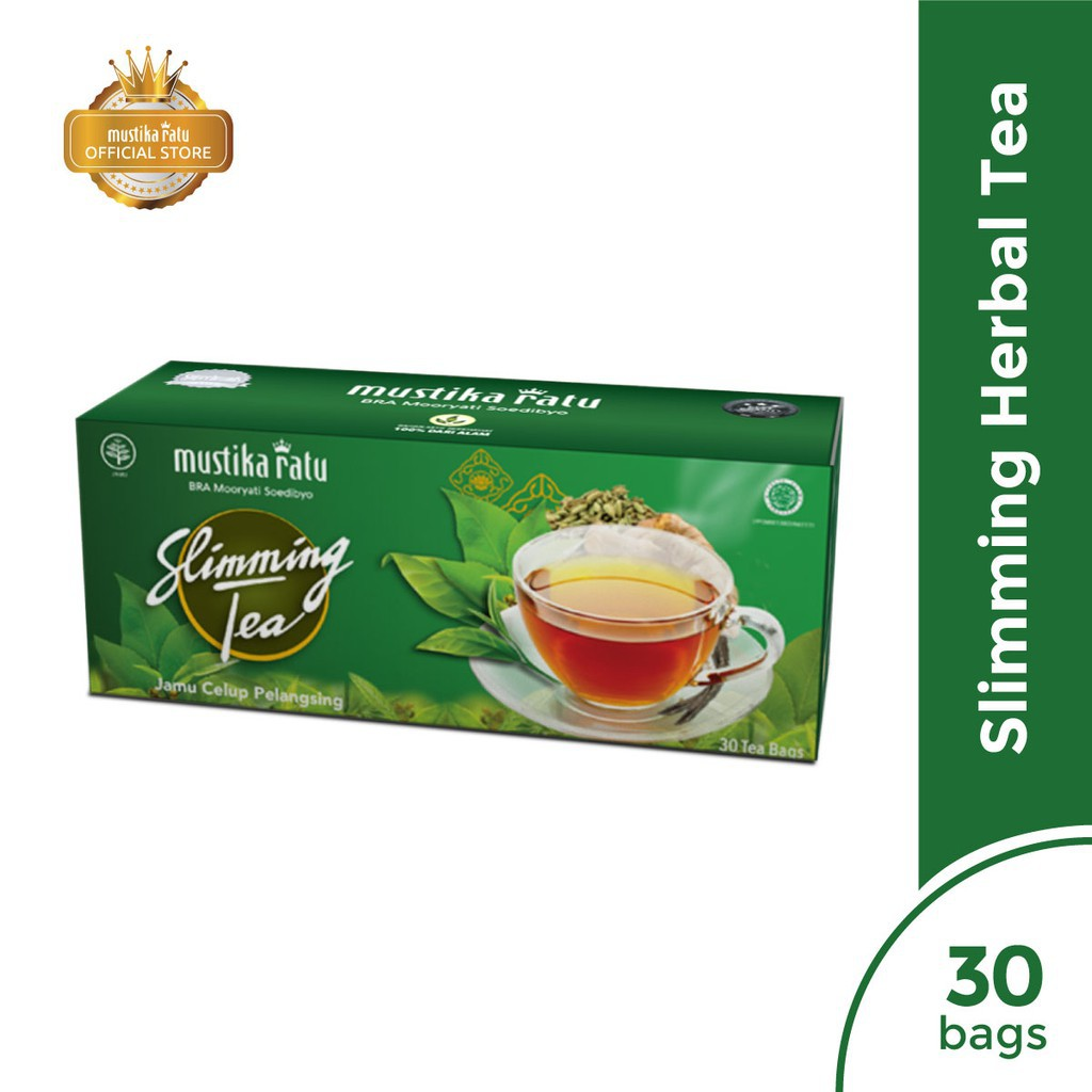 Slimming Tea Mustika Ratu  || Merk Teh Pelangsing Terbaik