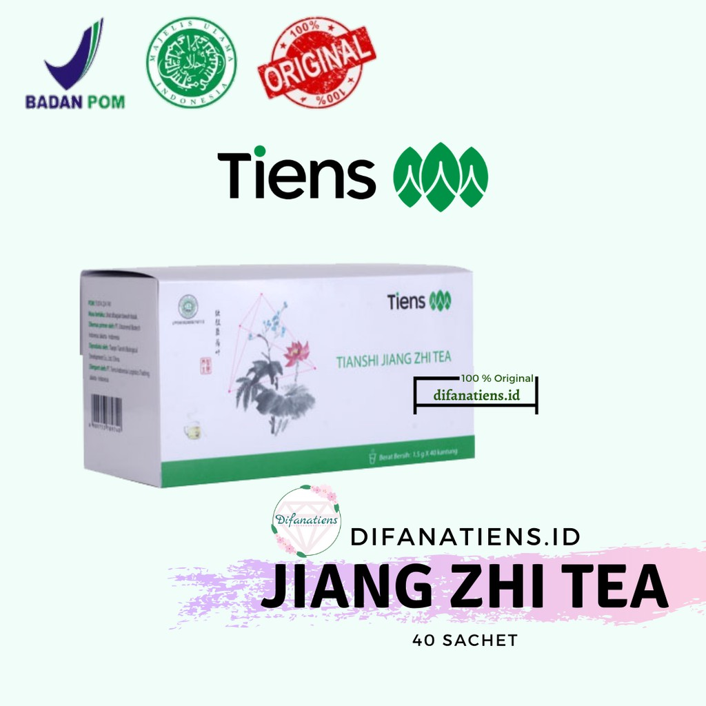 TIENS Jiang Zhi Tea || Merk Teh Pelangsing Terbaik