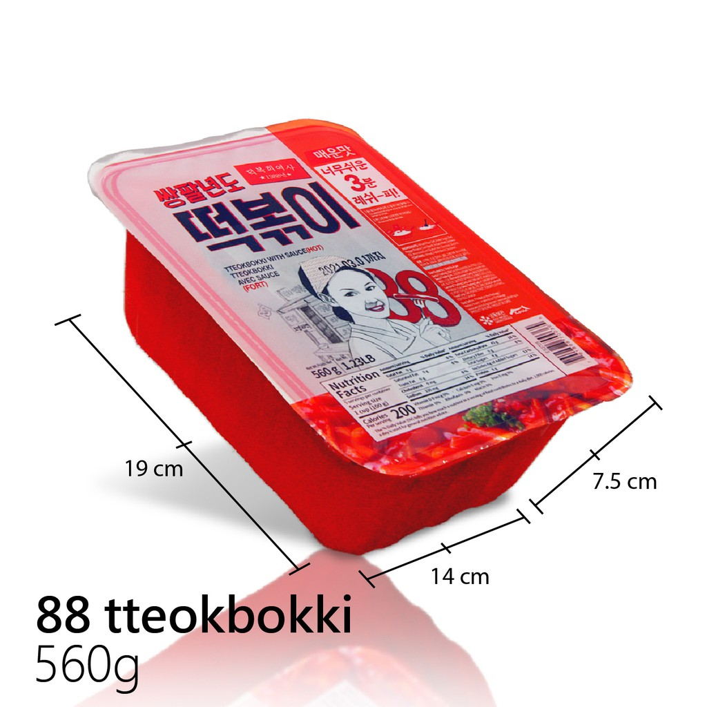 Topokki 88 Tteokbokki Original || Tteokbokki Instant Terenak