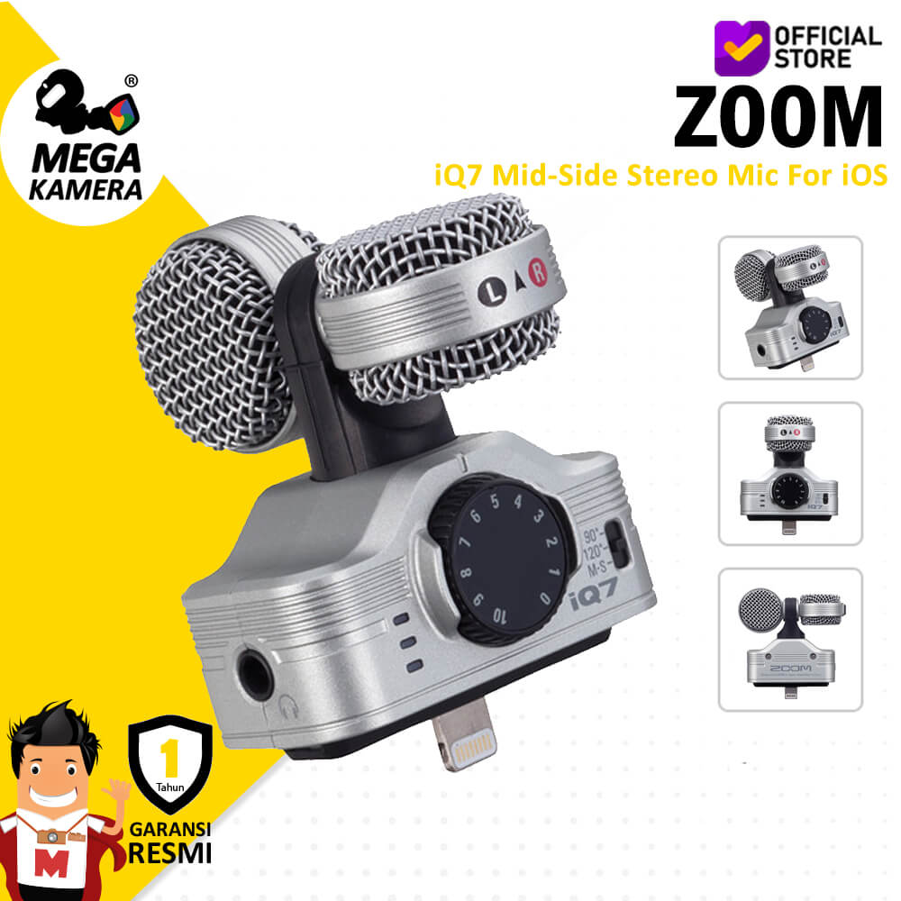 Zoom iQ7  || Mic Bluetooth yang Bagus