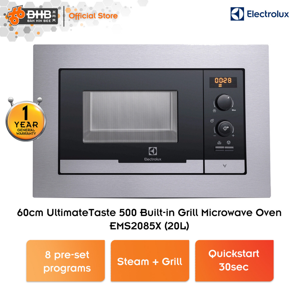 Electrolux EMS2085X Microwave Oven 20L || Merk Microwave Low Watt Terbaik