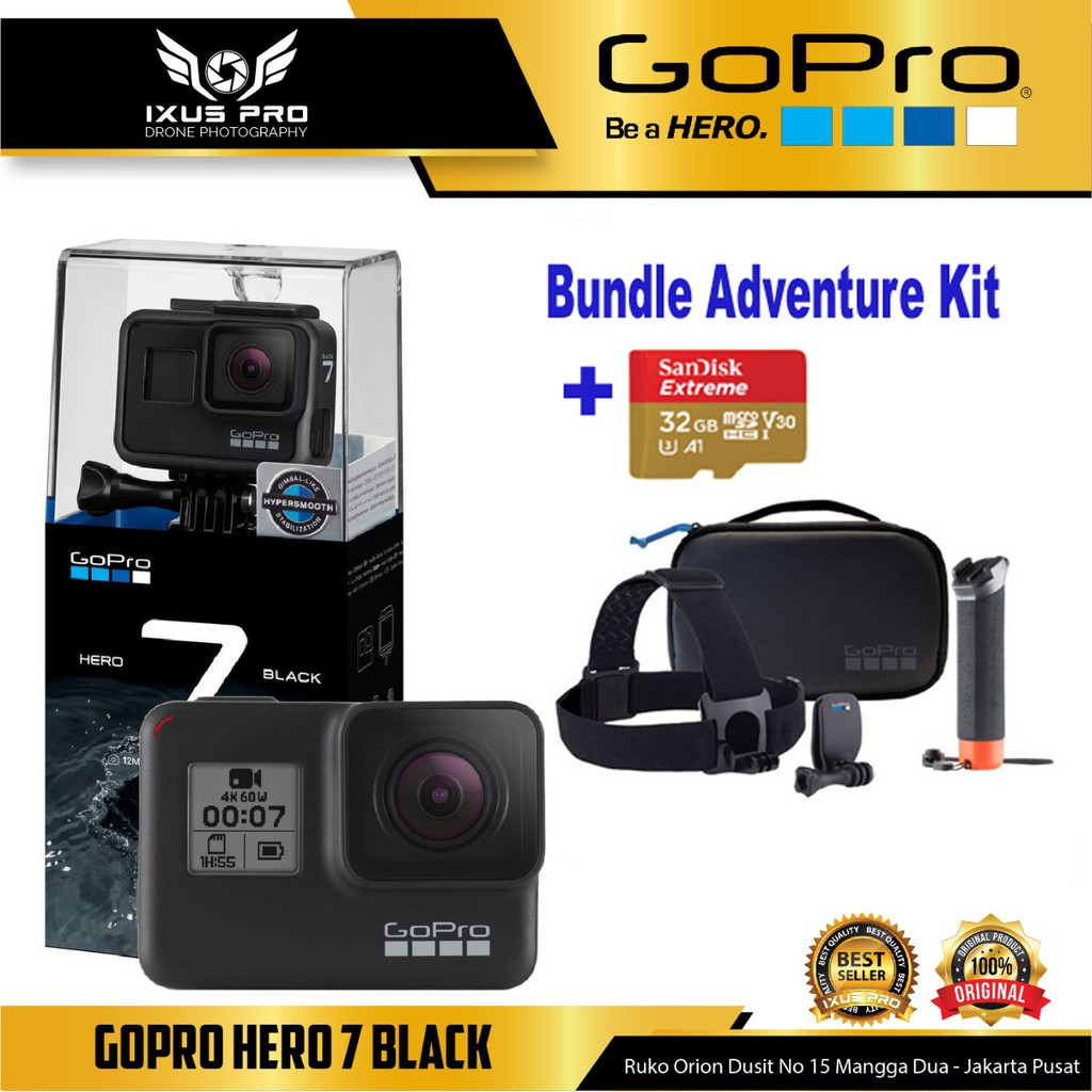 GoPro Hero 7 Black || Action Cam Murah Terbaik