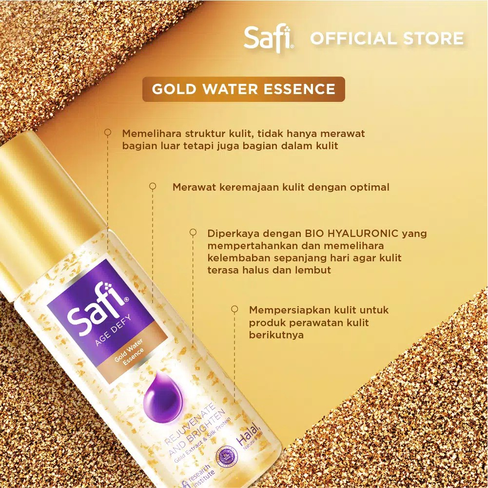 Safi Age Defy Gold Water Essence || Essence yang Bagus