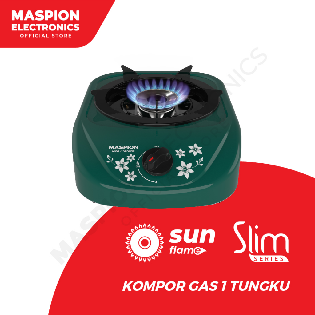 Maspion MKG-101 DGSF || Kompor Gas 1 Tungku Terbaik