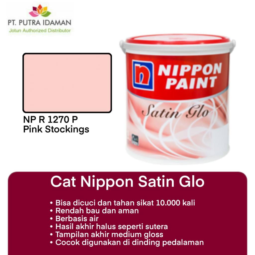Satin Glo dari Nippon Paint  || Merk Cat Tembok yang Mengkilap