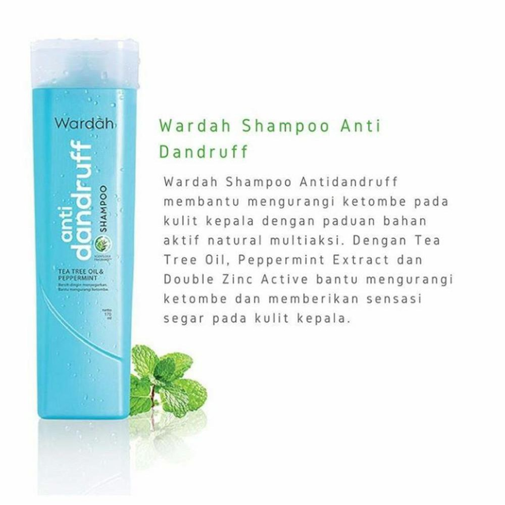 Wardah Anti Dandruff Shampoo || Shampo Anti Ketombe Terbaik Wanita