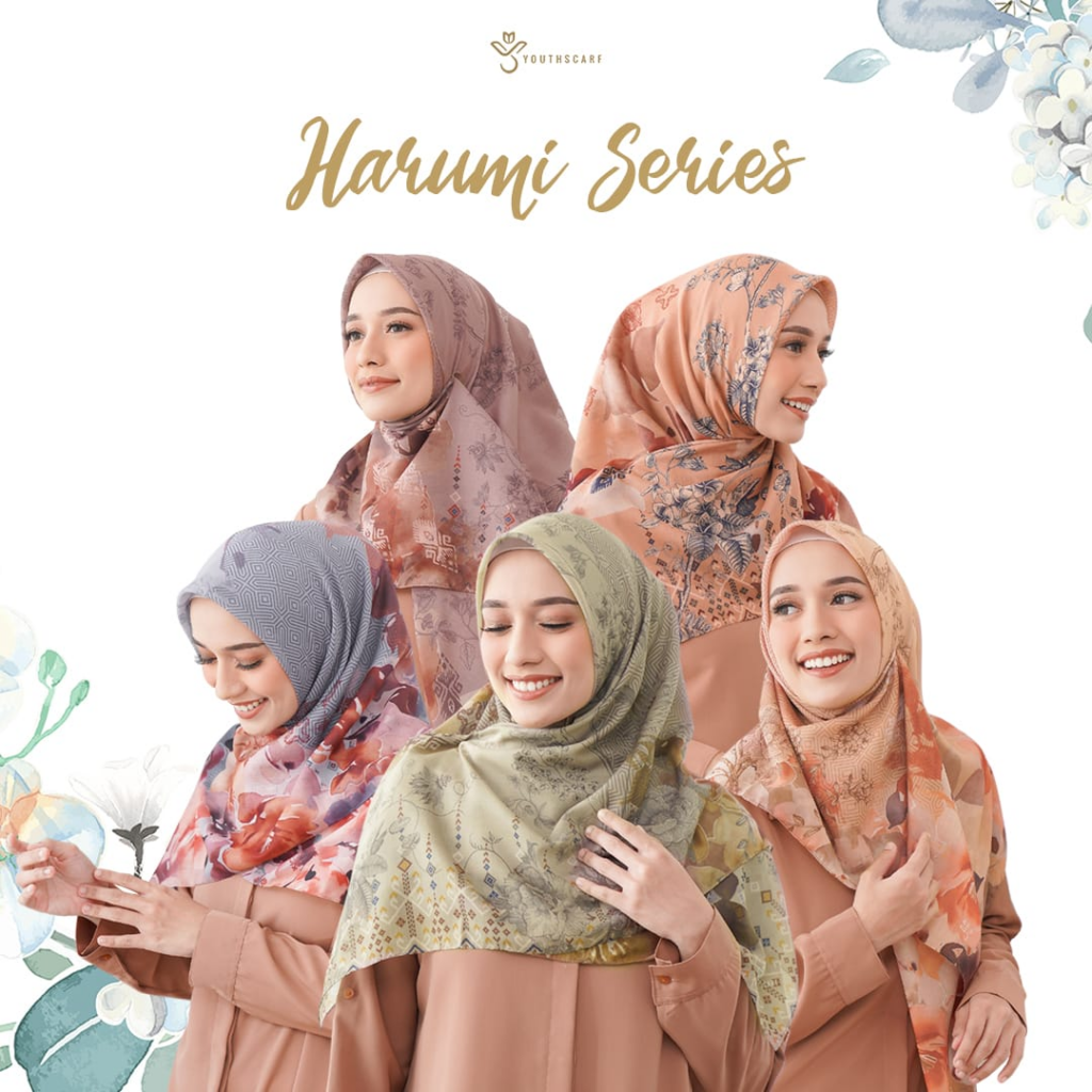 Harumi Series dari Youthscrafe || Brand Hijab Lokal Terbaik
