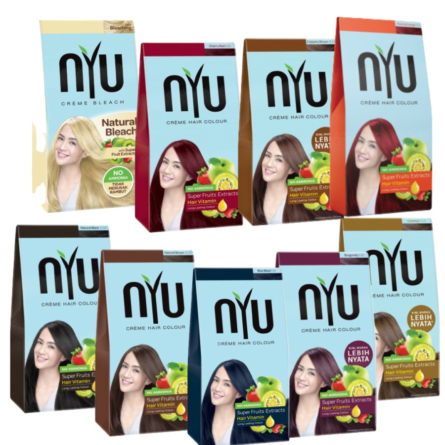 NYU Creme Hair Colour || Merk Cat Rambut Terbaik