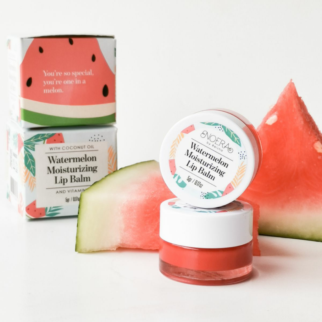 Noera By Reisha Watermelon Moisturizing Lip Balm || Merk Lip Balm Terbaik yang Bagus