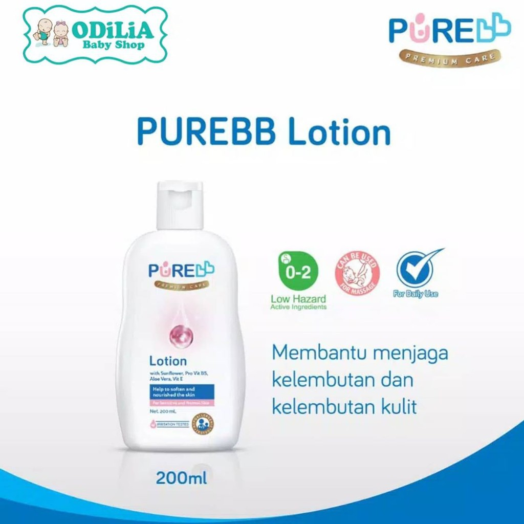Pure Baby Lotion || Merk lotion bayi terbaik