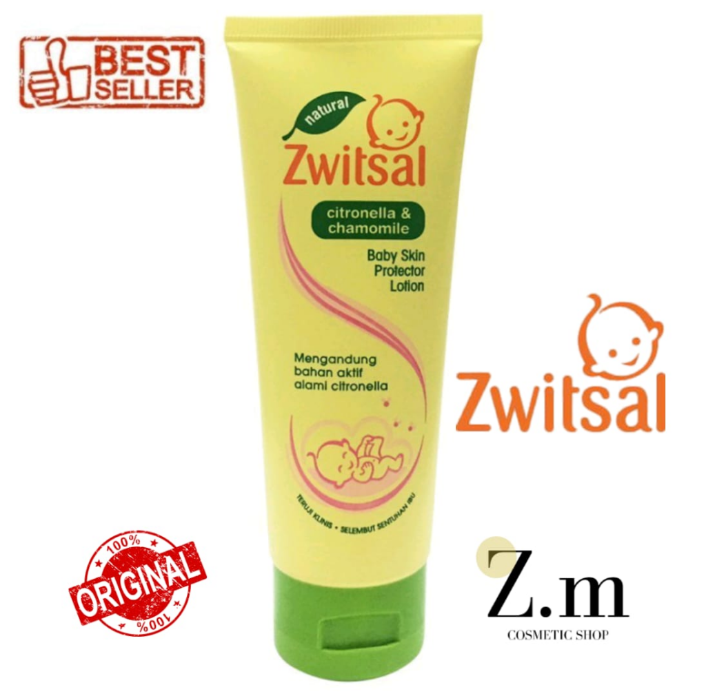 Zwitsal Skin Protection Baby Lotion || Merk lotion bayi terbaik