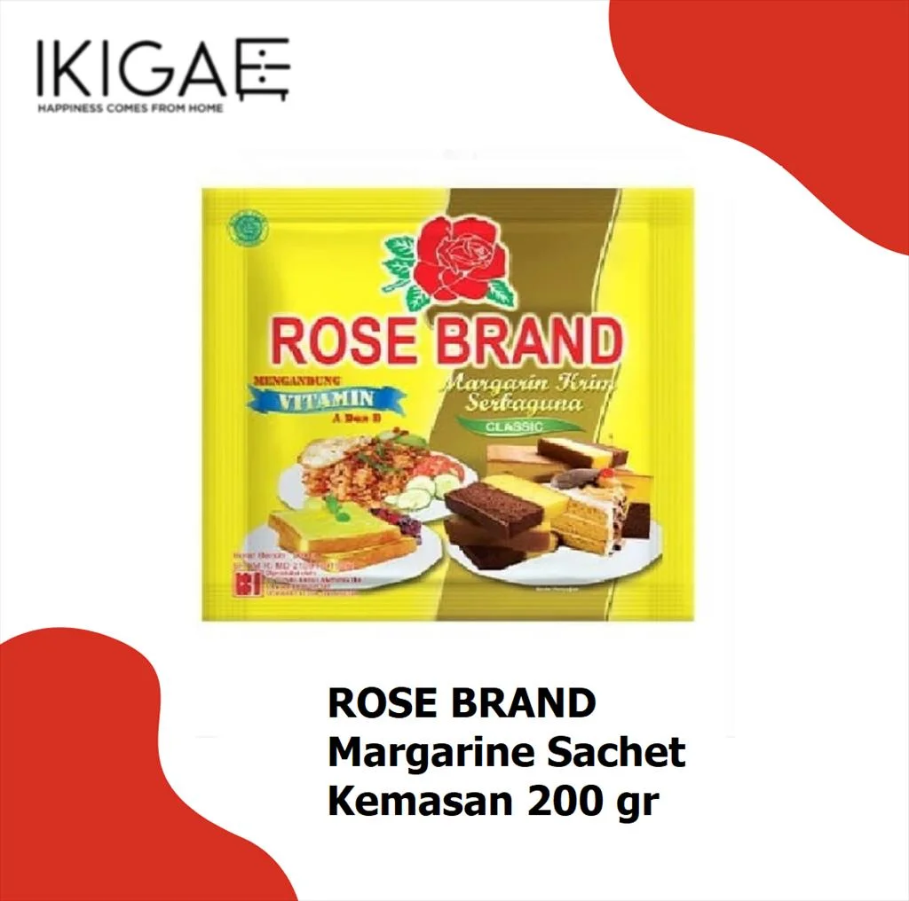 10 Rekomendasi Merk Margarin Terbaik dan Cocok untuk Berbagai Olahan Kue 8 Rose Brand || Merk Margarin Terbaik