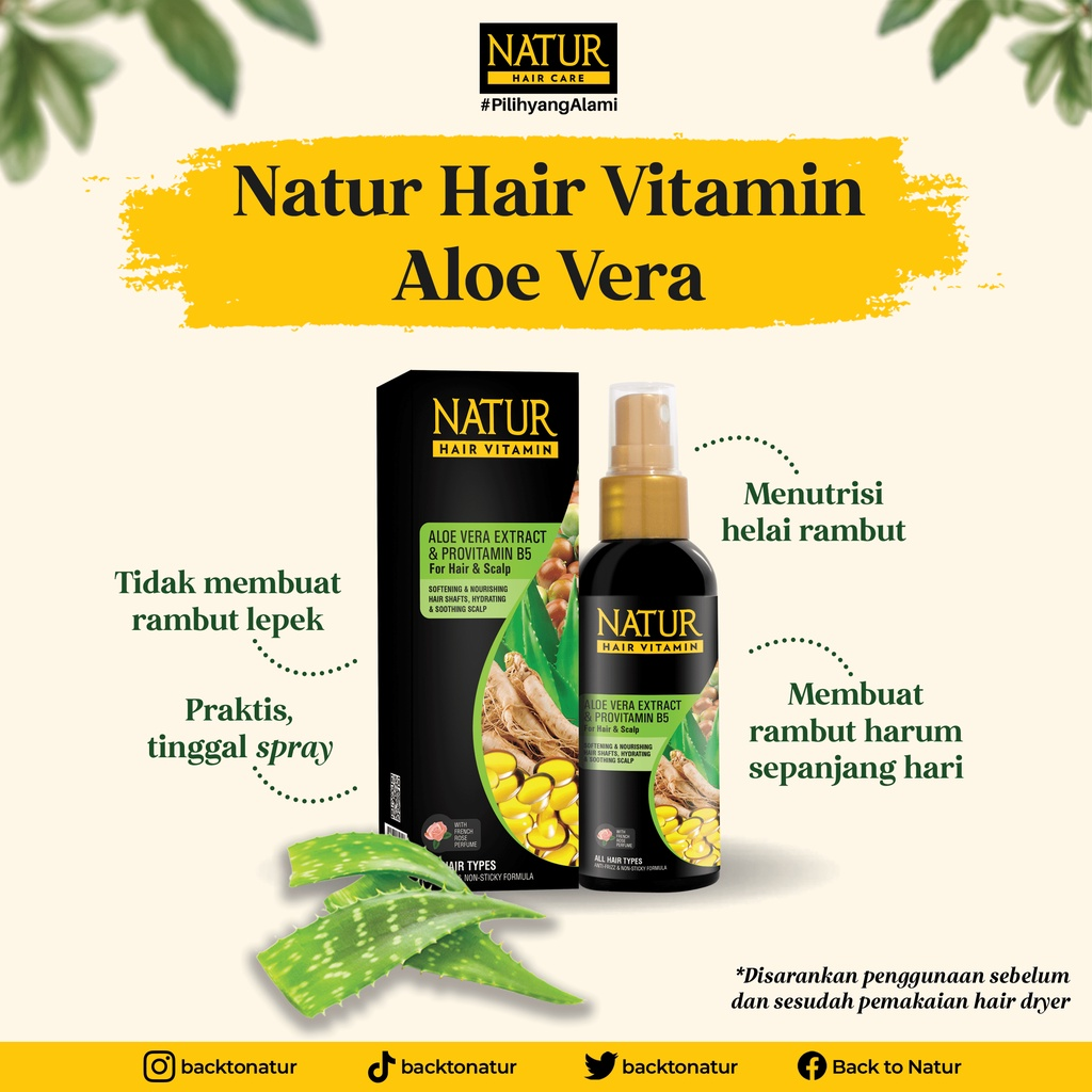 Natur Hair Vitamin Aloe Vera