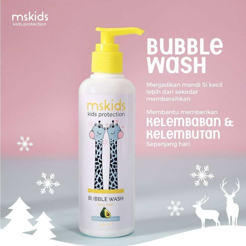 MSKids Bubble Wash || Sabun Mandi Cair Terbaik