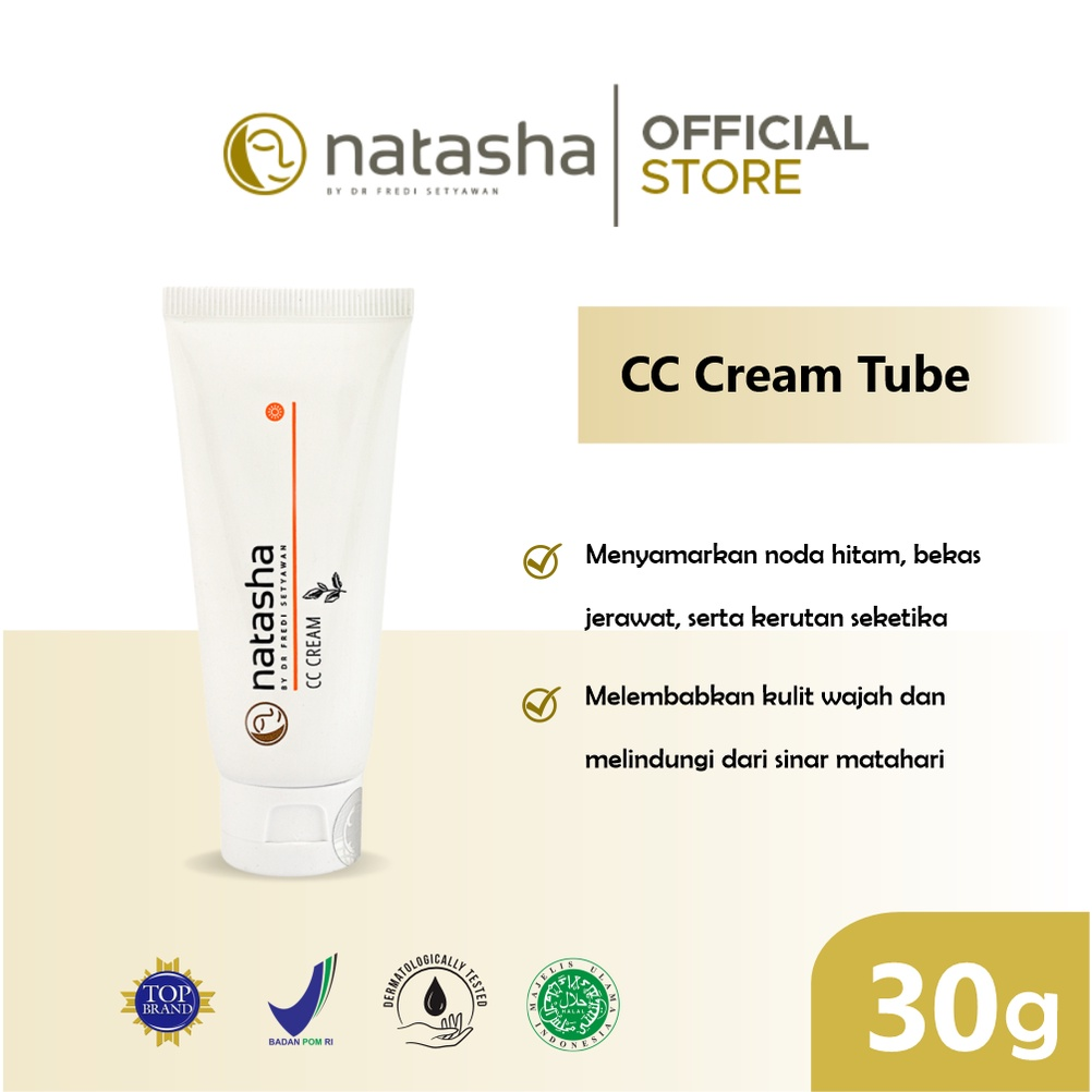 Natasha CC Cream || Merk CC Cream Terbaik Untuk Kulit Berminyak