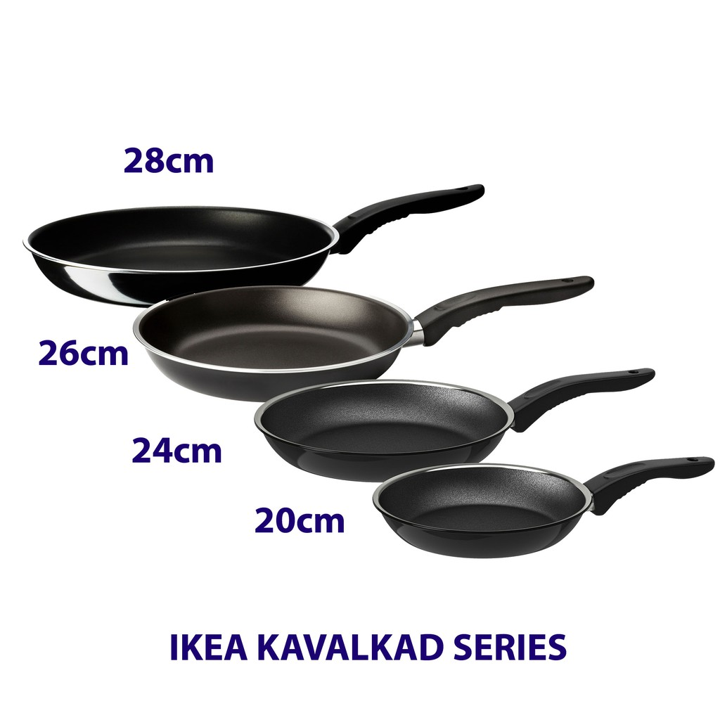 IKEA KAVALKAD 24 cm || merk wajan teflon terbaik