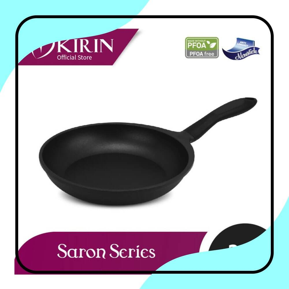 Kirin Saron Platinum Teflon Frypan || merk wajan teflon terbaik