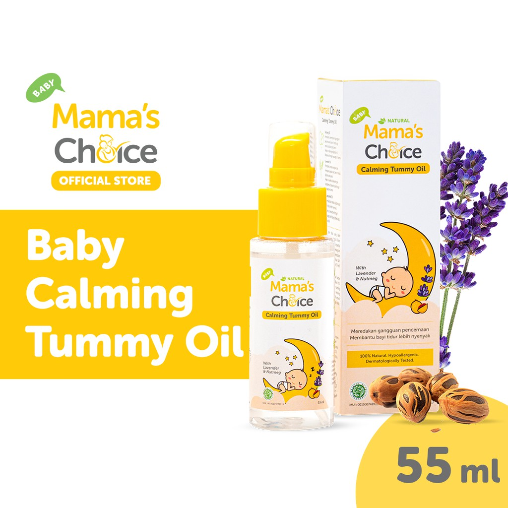 Mama’s Choice: Baby Calming Tummy Oil || minyak telon yang bagus