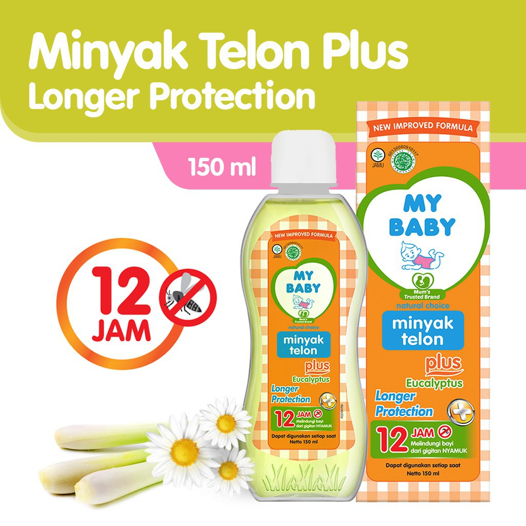 My Baby: Minyak Telon Plus Longer Protection || minyak telon yang bagus
