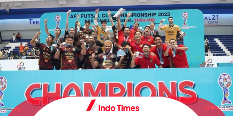 Black Steel Jawara AFF Futsal Club Championship 2023, Tumbangkan Hongyen Thakam 1 Black Steel Jawara AFF Futsal Club Championship 2023, Tumbangkan Hongyen Thakam