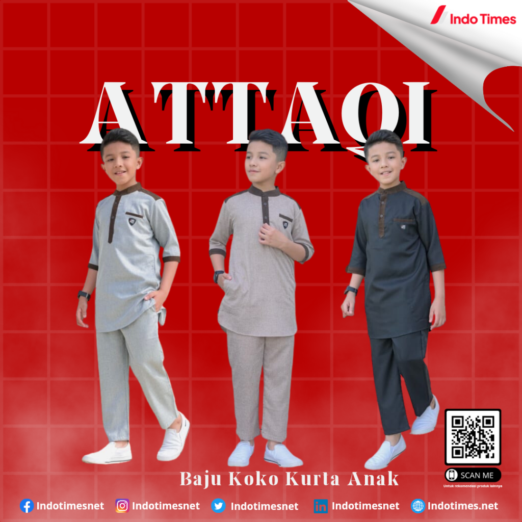 Baju Koko Kurta Anak Attaqi dari AmmarKids || Model Baju Koko Anak Laki-Laki