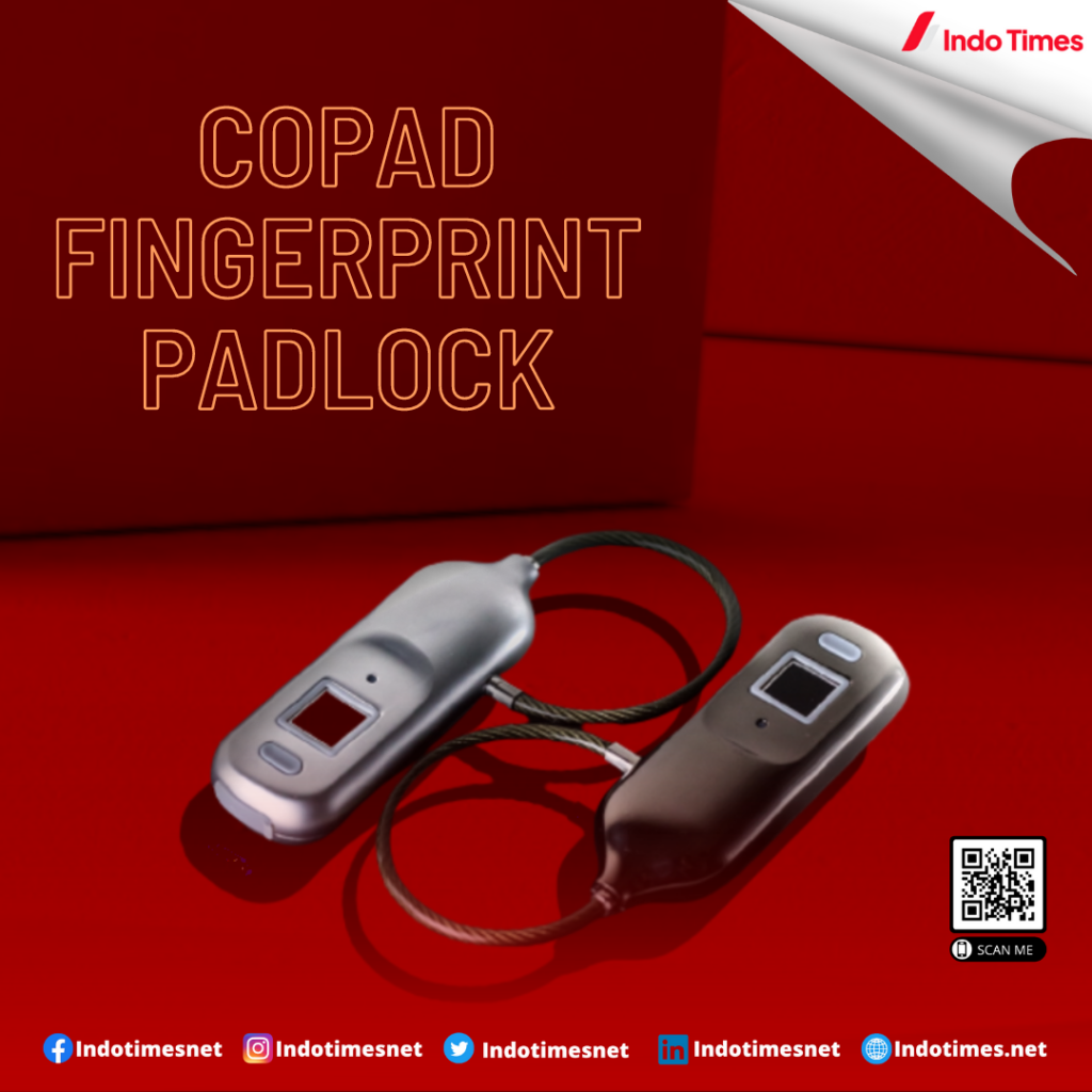 Copad Fingerprint Padlock || Gembok Digital Canggih Terbaik