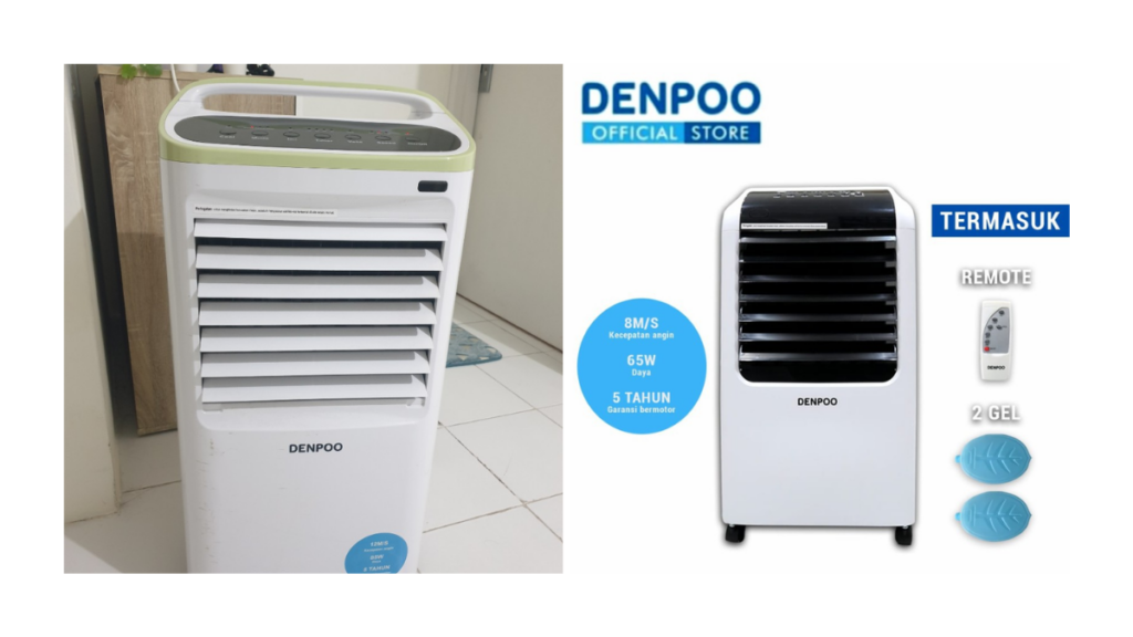 Denpoo AR1103XF Air Cooler | Merk Air Cooler Terbaik