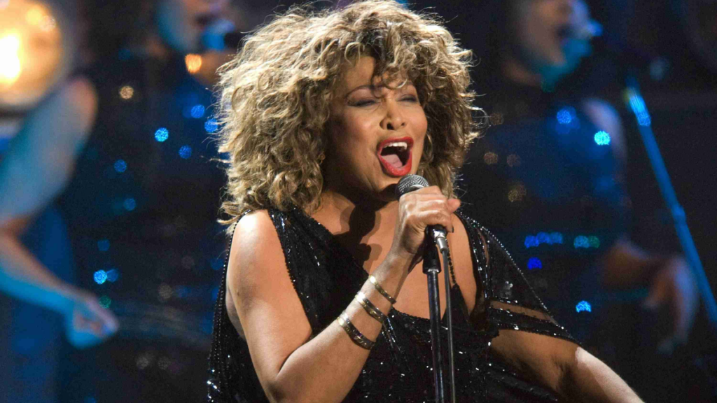 Penyanyi rock n roll Tina Turner 