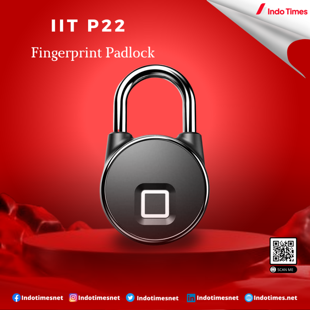 IIT P22 Fingerprint Padlock  || Gembok Digital Canggih Terbaik
