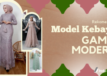 10 Model Kebaya Gamis Modern Cantik Untuk Segala Usia