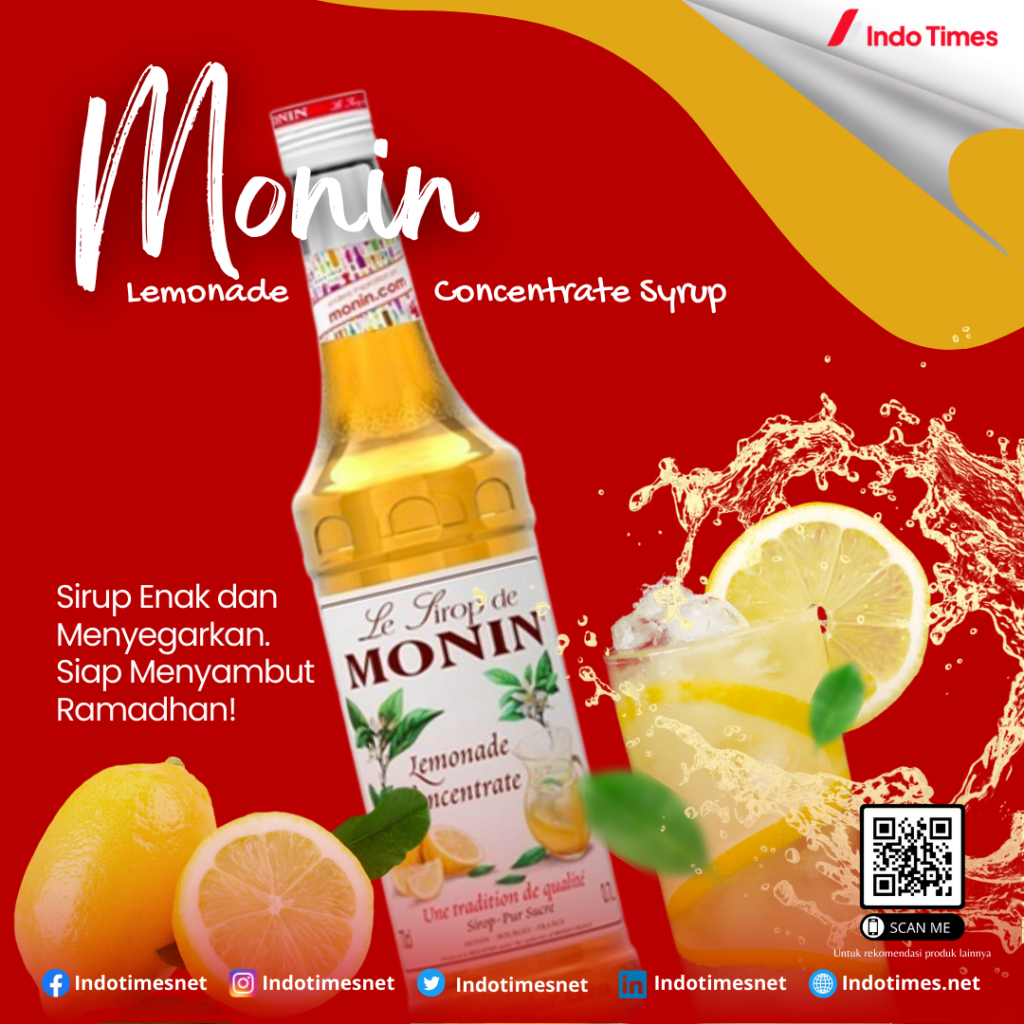 Monin Lemonade Concentrate Syrup 