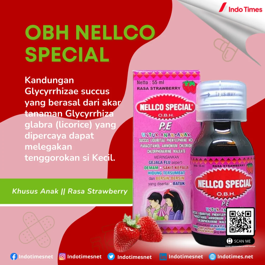 OBH Nellco Special Anak || Merk Obat Batuk Anak Bagus