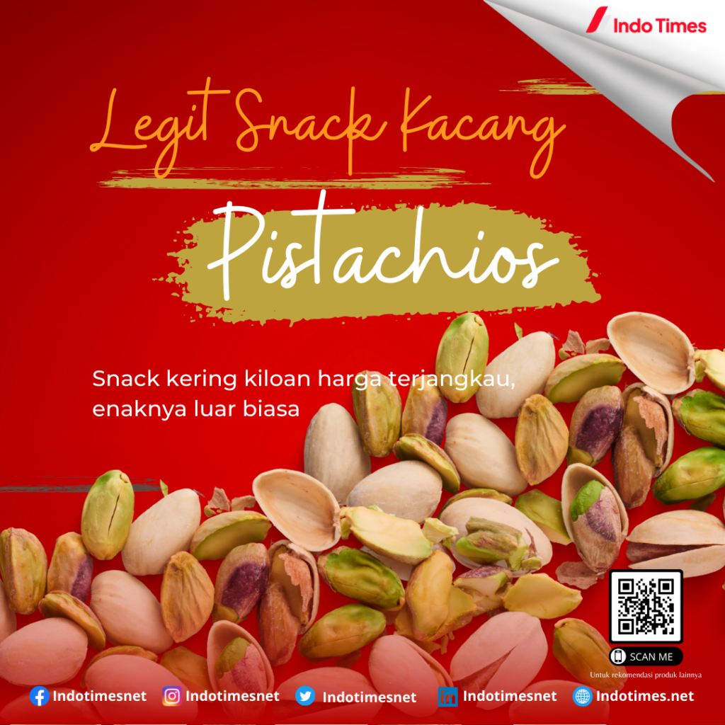 Legit Snack Kacang Pistachios || Snack Kering Kiloan Harga Terjangkau