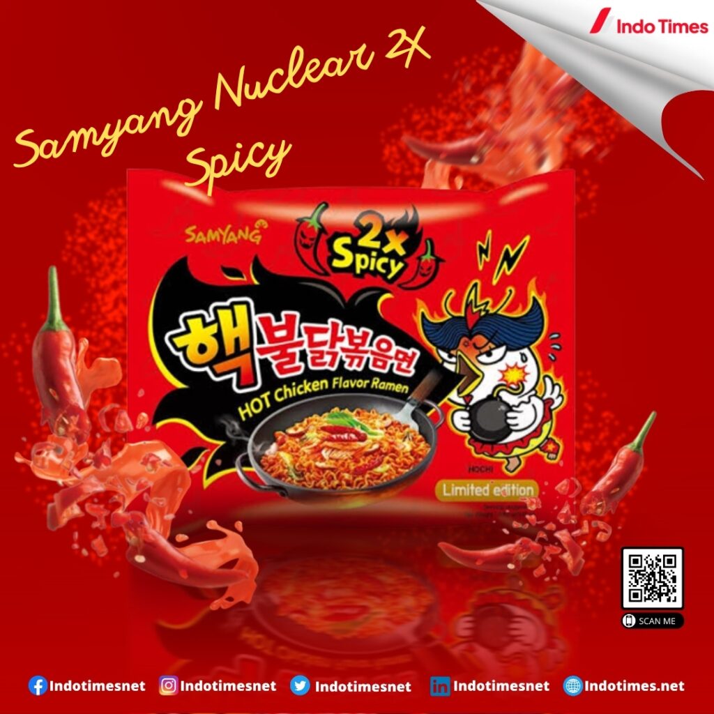 Samyang Nuclear 2x Spicy || Varian Mie Instan Samyang Terpedas