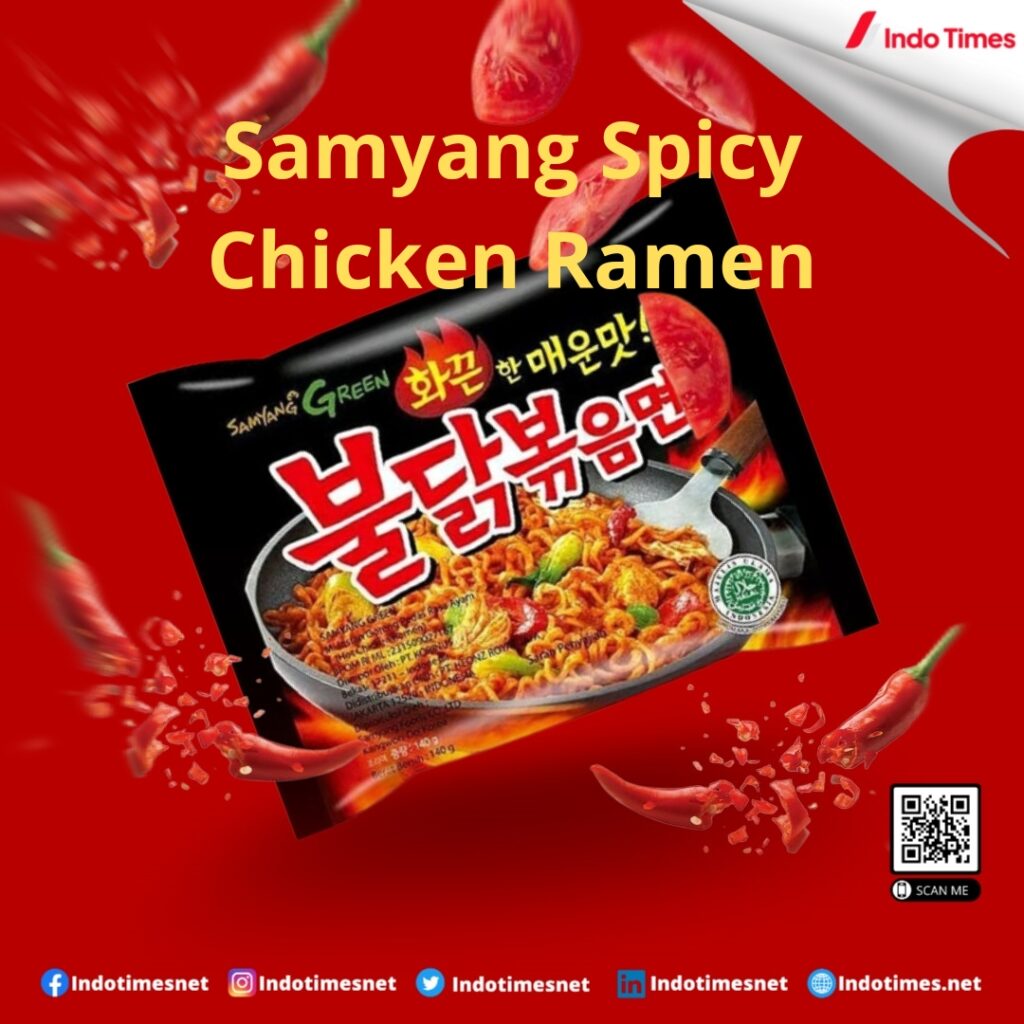 Samyang Spicy Chicken Ramen || Varian Mie Instan Samyang Terpedas