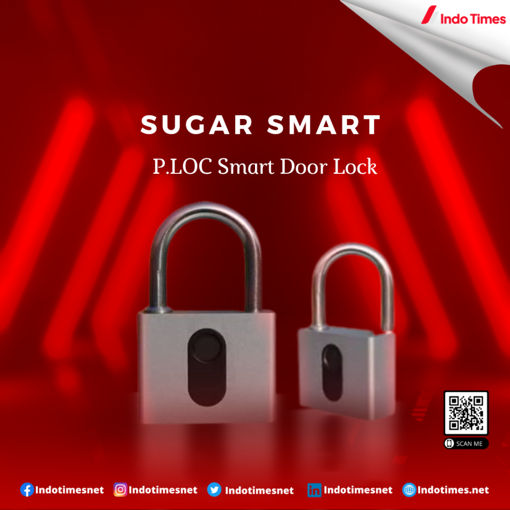 Sugar Smart P.LOC Smart Door Lock || Gembok Digital Canggih Terbaik