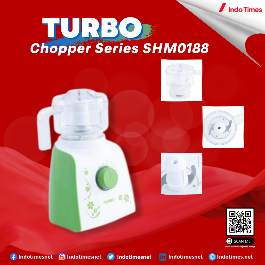 Turbo Chopper Series SHM0188  || cooper blender yang bagus