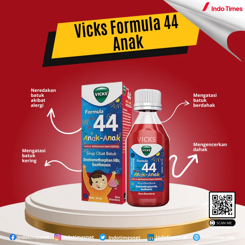 Vicks Formula 44 Anak || Merk Obat Batuk Anak Bagus