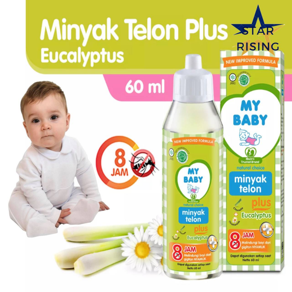 My Baby Minyak Telon Plus Eucalyptus || Skincare Terbaik untuk Bayi