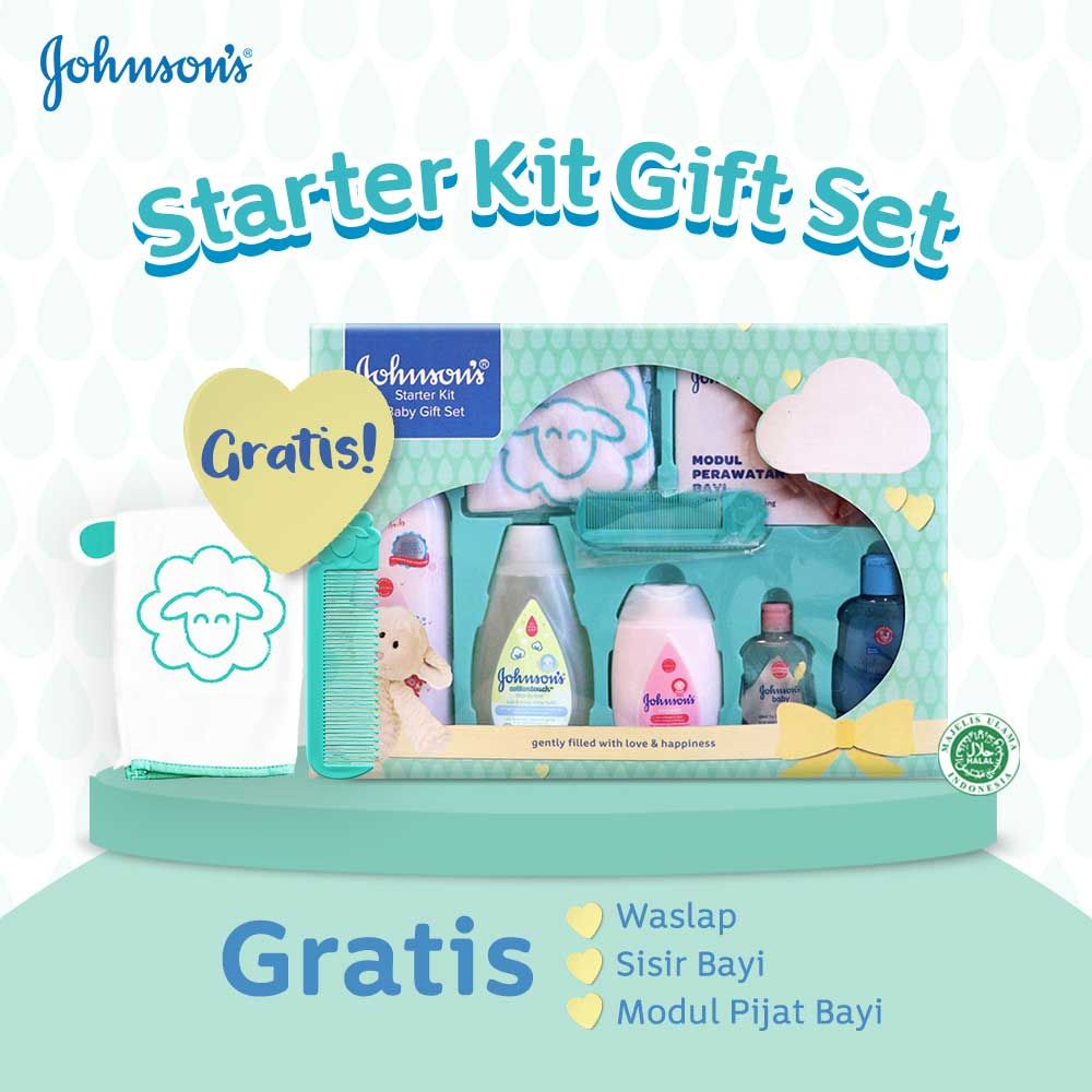 Johnson’s Starter Kit Baby Gift Set || Skincare Terbaik untuk Bayi